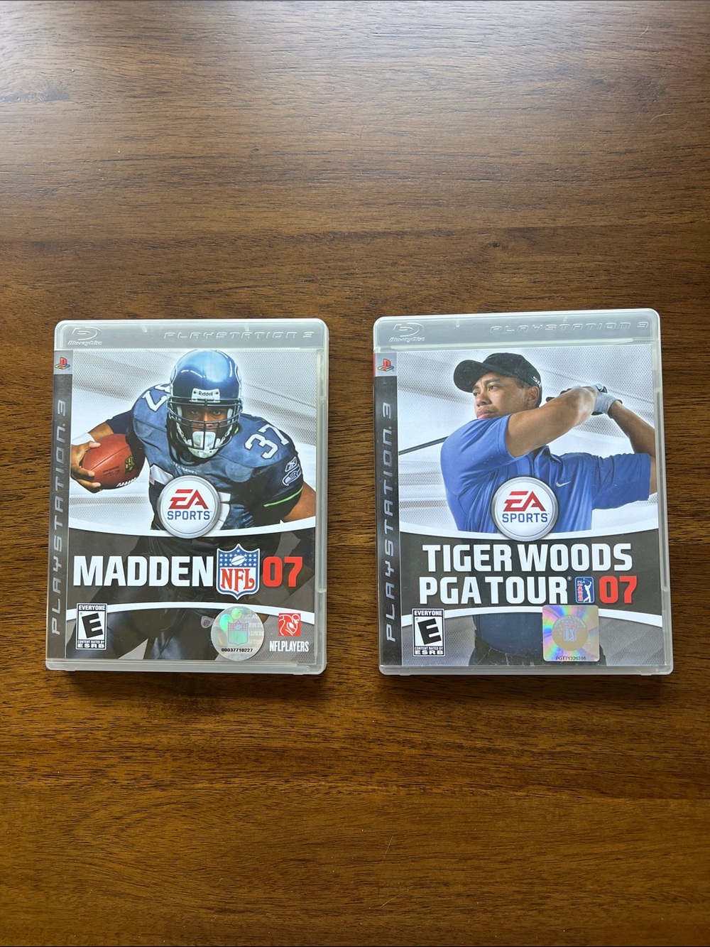 Madden NFL 07 & Tiger Woods PGA Tour 07 PlayStation 3 Games -